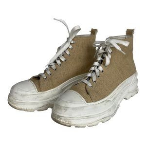 Oroscuro High‎ Top Platform Sneakers Designer Shoes Made in Italy Size 40 / 9